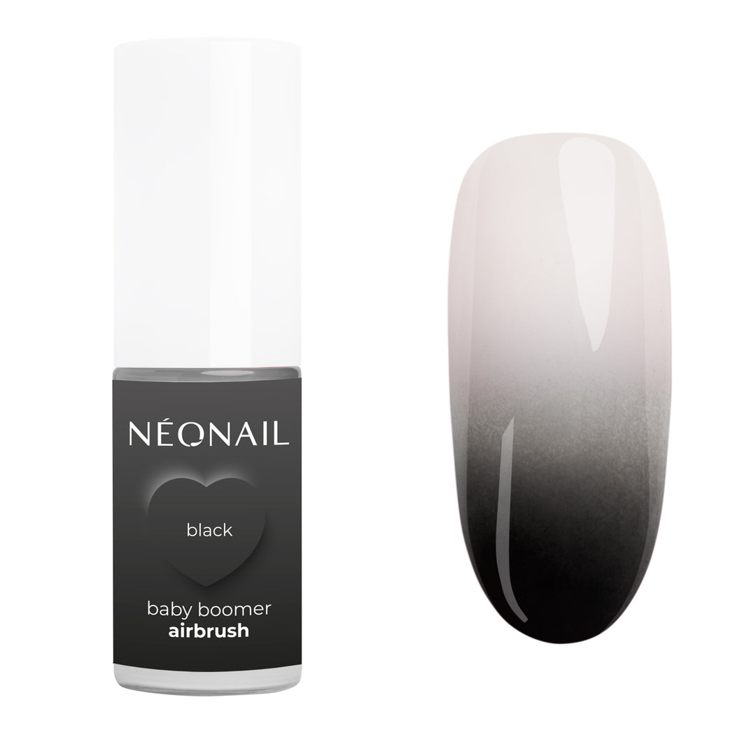Baby Boomer Airbrush - Black