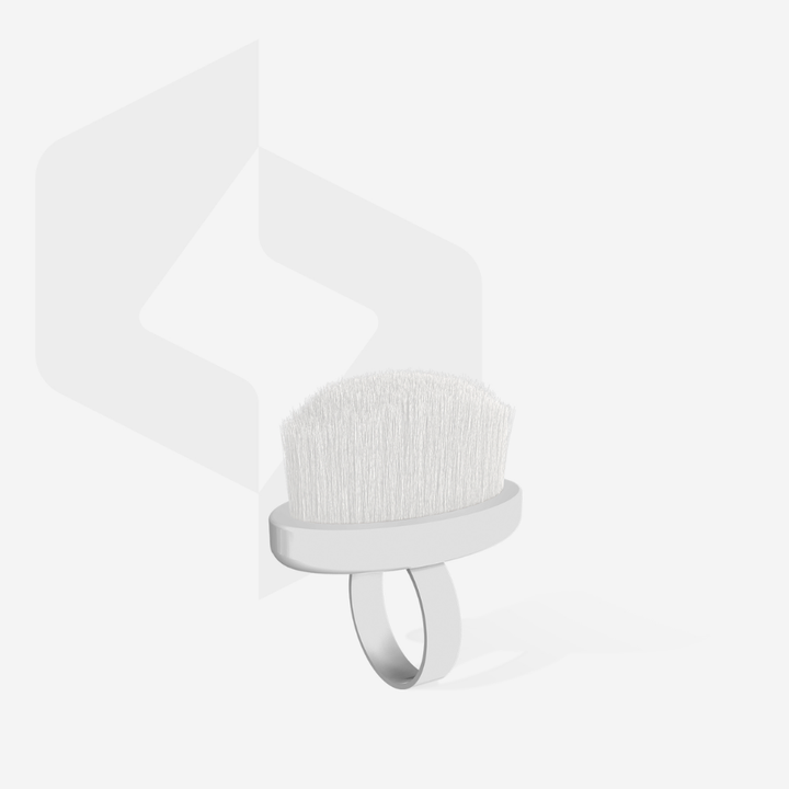 Manicure Brush Ring EXPERT - 10pcs