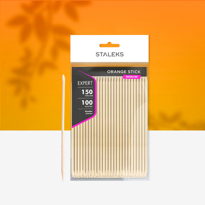 Wooden Orange Stick 150mm 100pcs