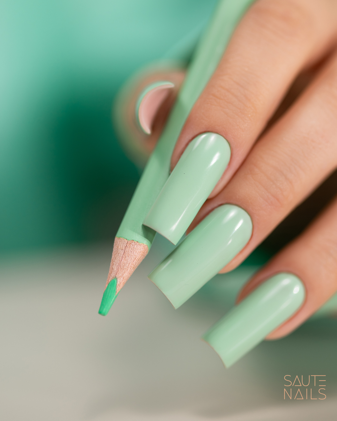 Hybrid Gel Polish S295 Minty Chill 8ml