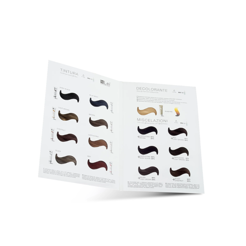Color Chart Tint Line