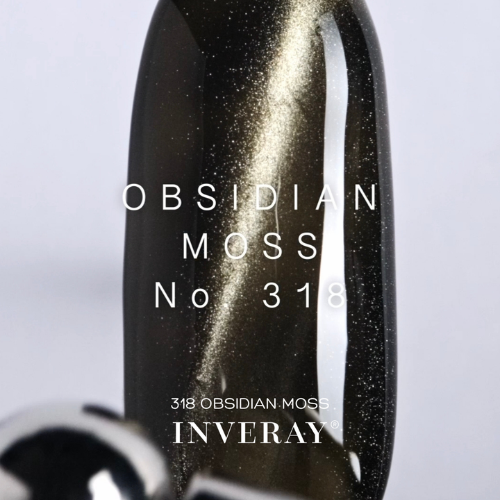 Gel Polish N°318 OBSIDIAN MOSS 10ml