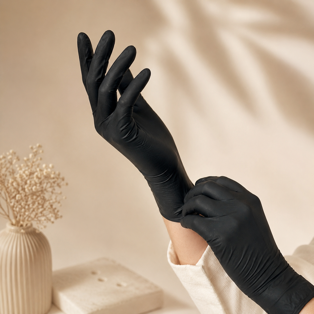 Nitril Handschoenen Zwart - Maat S