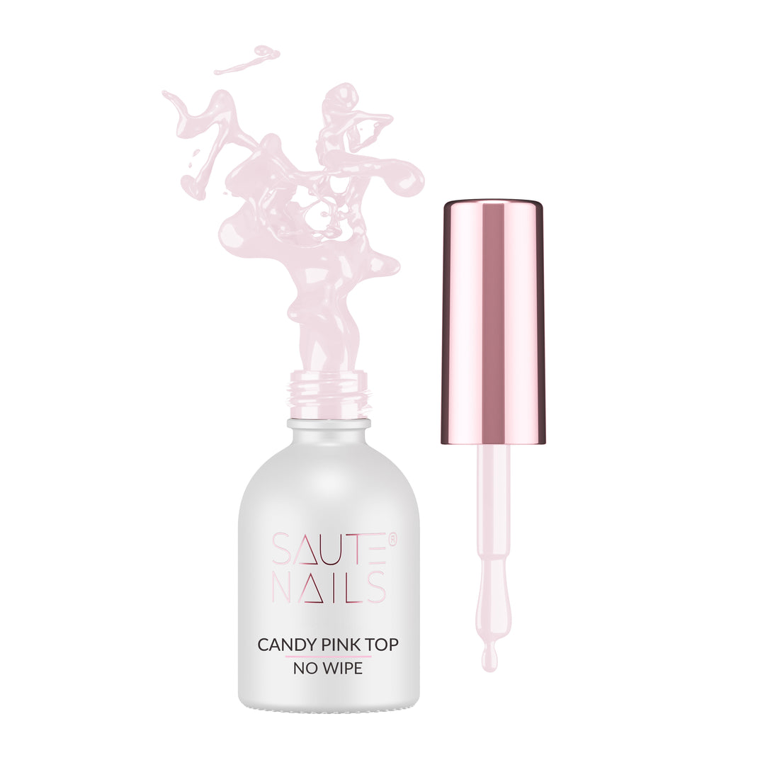 Candy Pink Top No Wipe 8ml