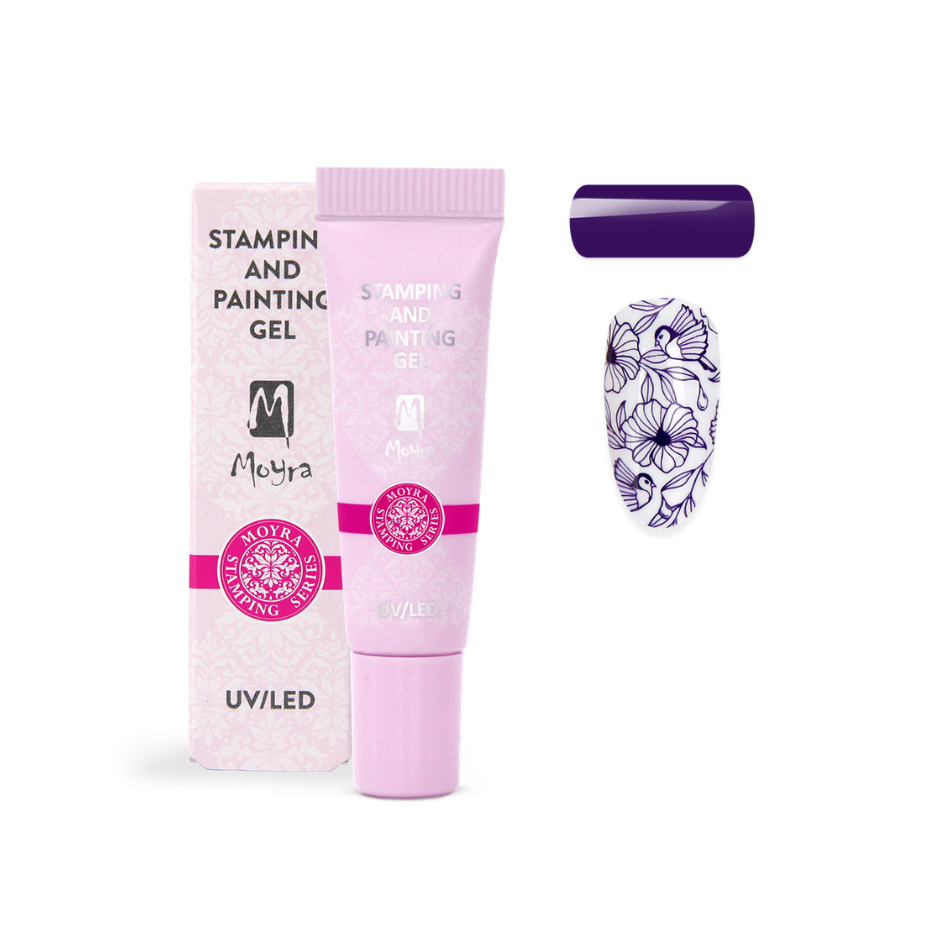 Stamping And Painting Gel No.05 Purple