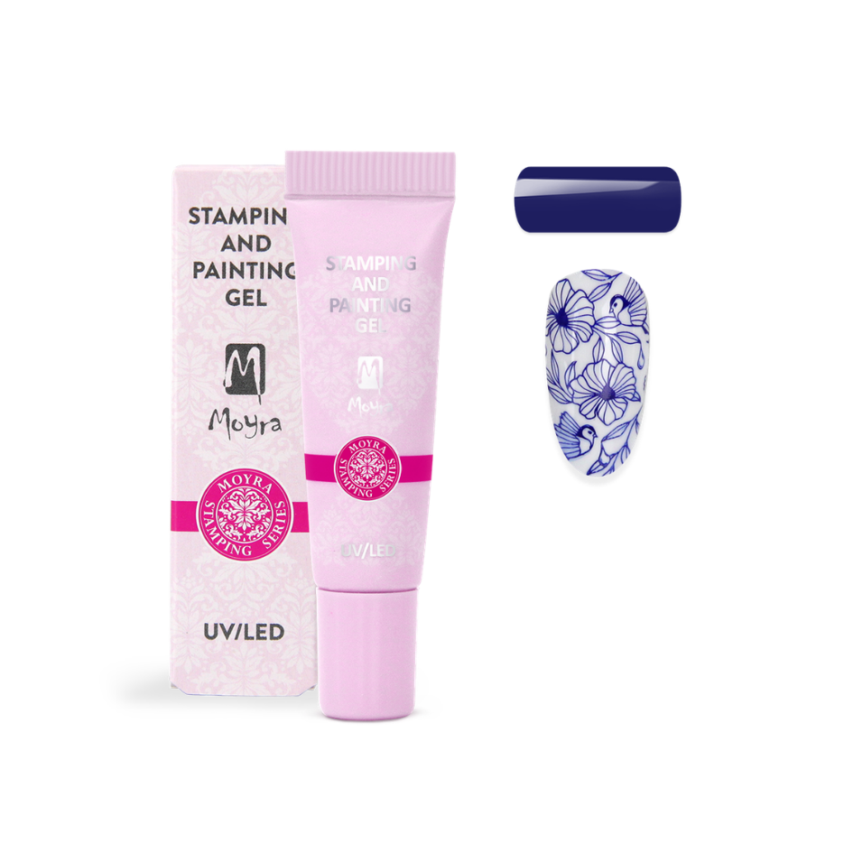 Stamping And Painting Gel No.06 Blue