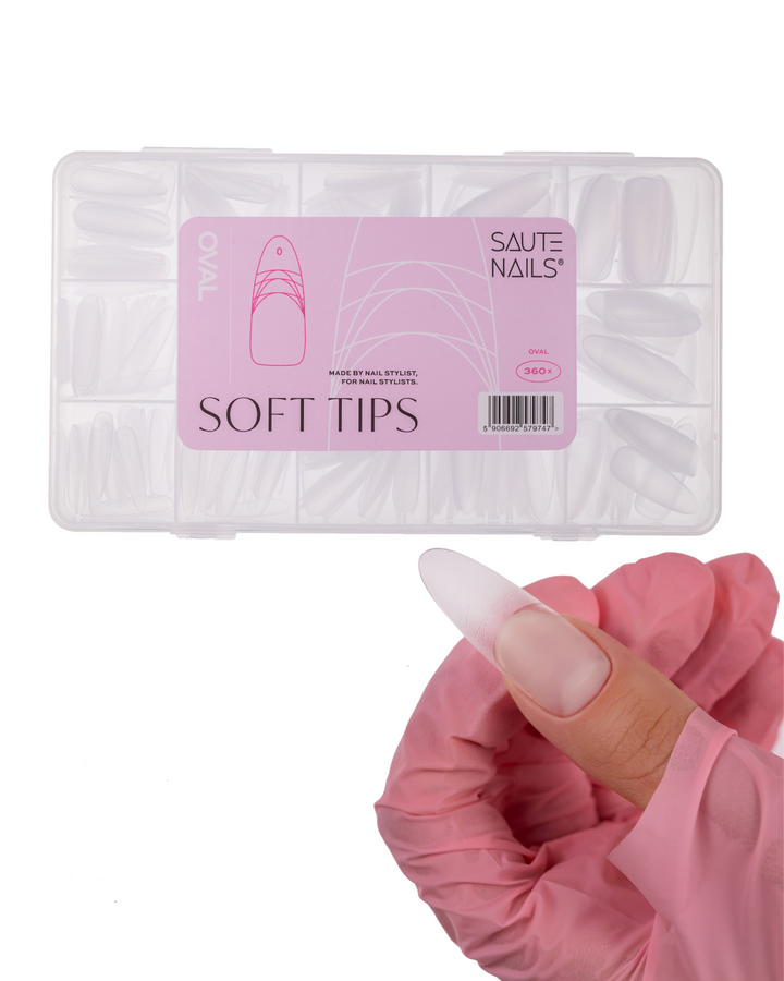 Soft Tips Oval 360pcs
