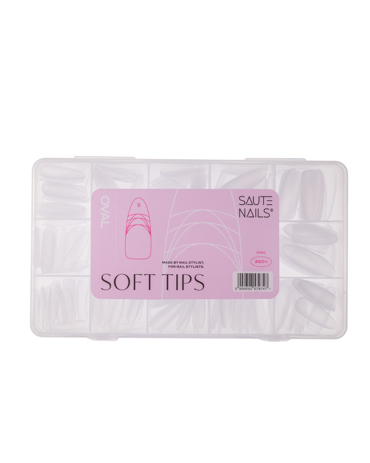 Soft Tips Oval 360pcs