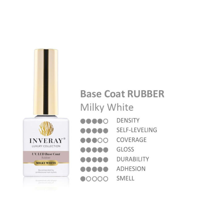 Rubber Base Coat MILKY WHITE 10ml