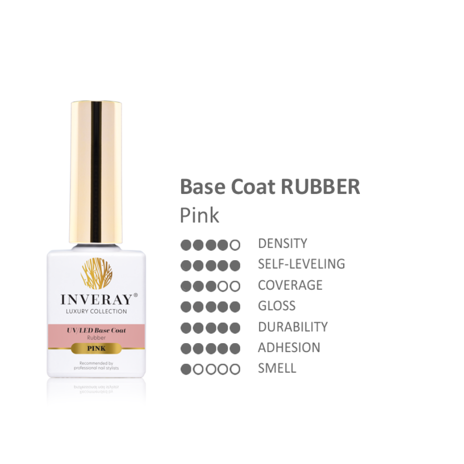 Rubber Base Coat PINK 10ml