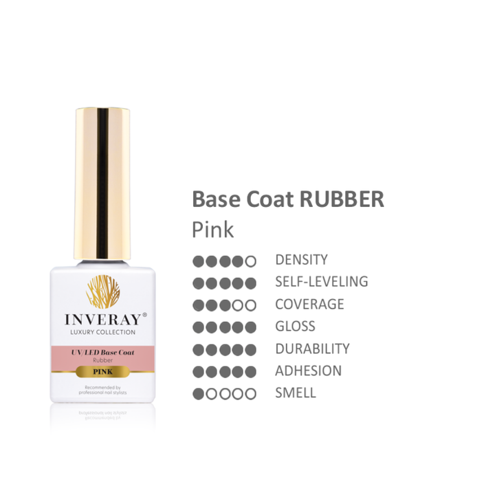 Rubber Base Coat PINK 10ml