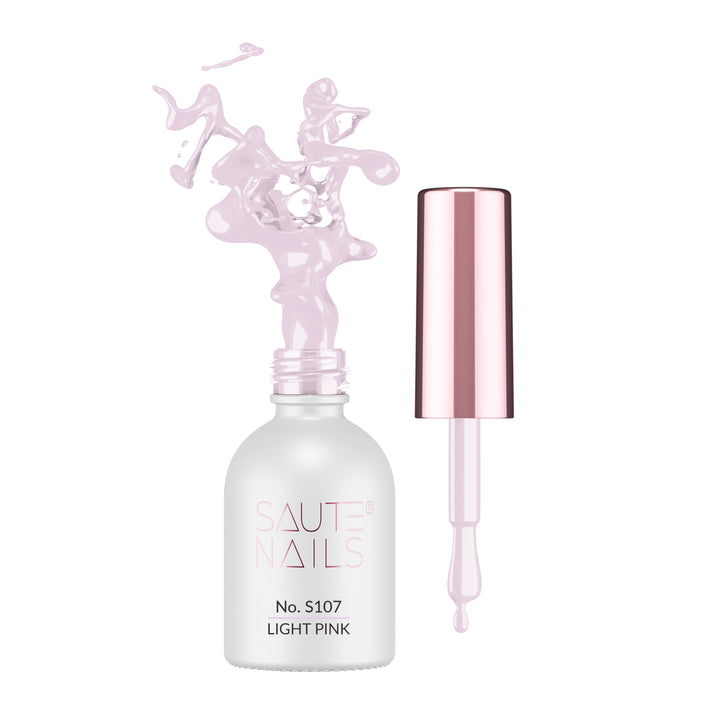 Hybrid Gel Polish S107 Light Pink 8ml