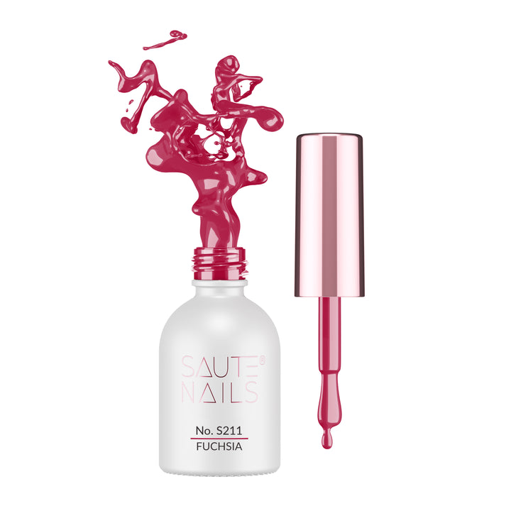 Hybrid Gel Polish S211 Fuchsia 8ml