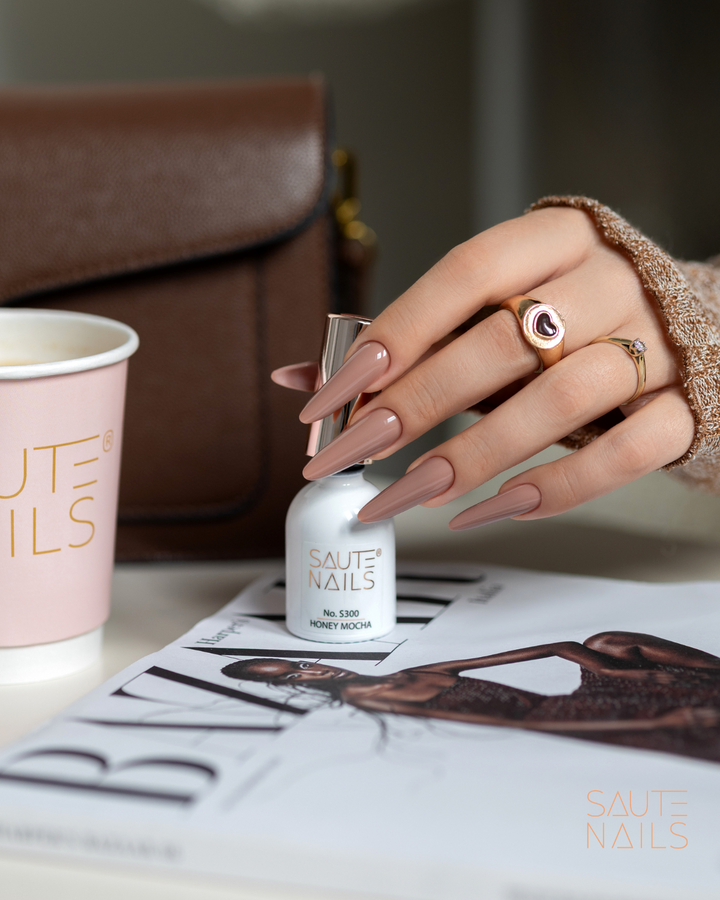Hybrid Gel Polish S300 Honey Mocha 8ml