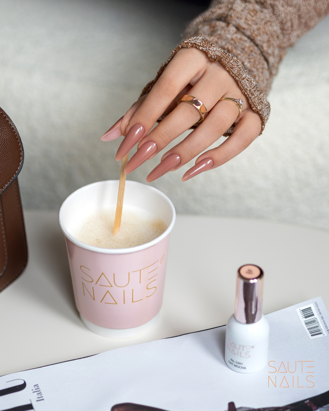 Hybrid Gel Polish S301 Oat Mocha 8ml