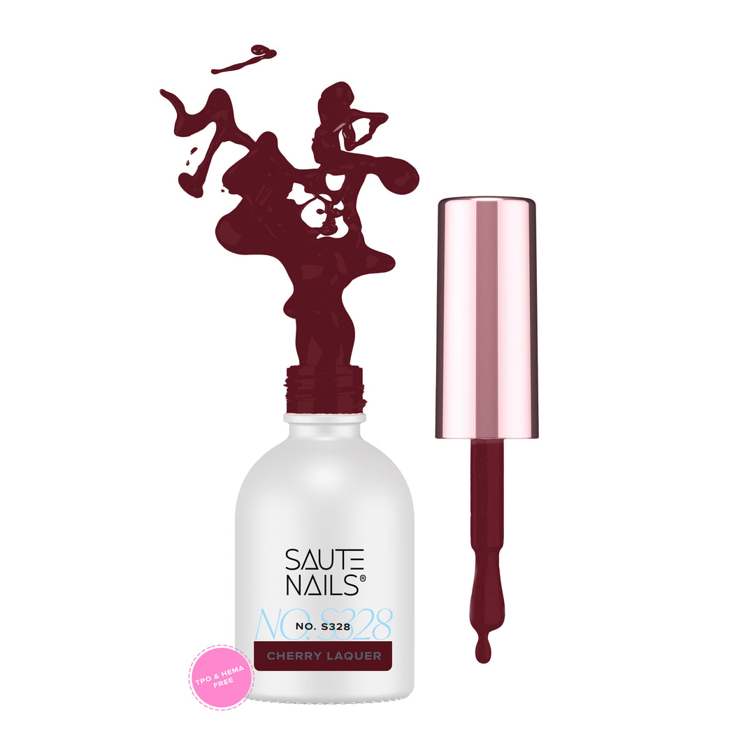 Hybrid Gel Polish S328 Cherry Laquer 8ml