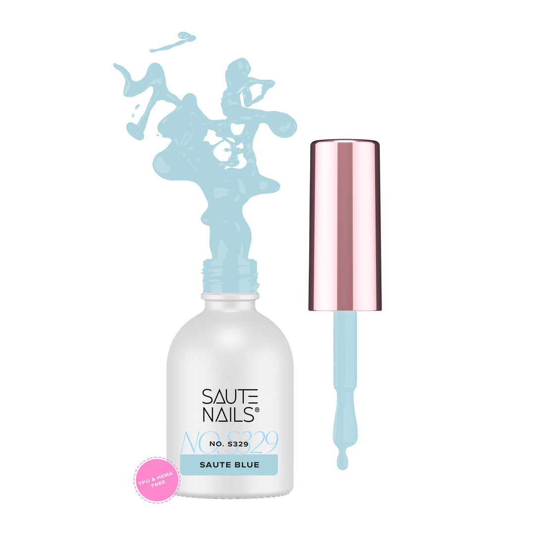 Hybrid Gel Polish S329 Saute Blue 8ml