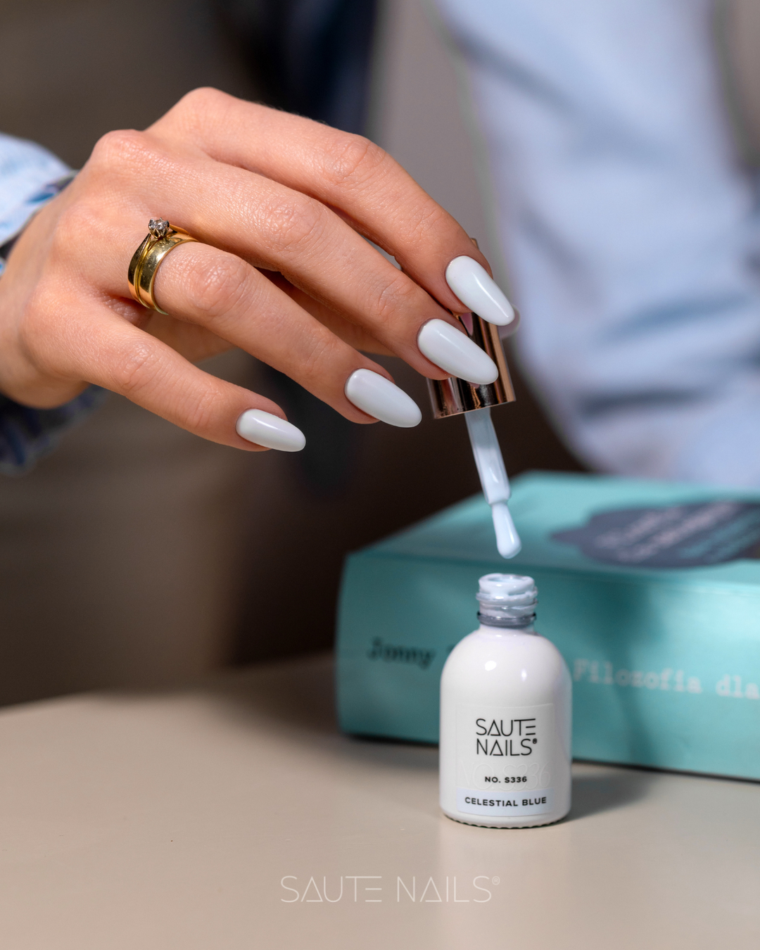 Hybrid Gel Polish S336 Celestial Blue 8ml