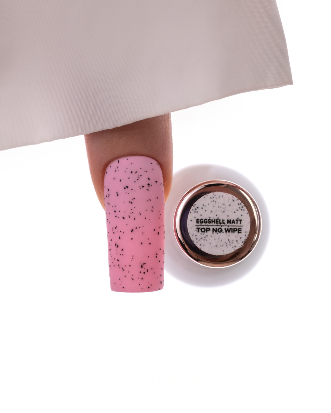 Matt Eggshell Top No Wipe 8ml