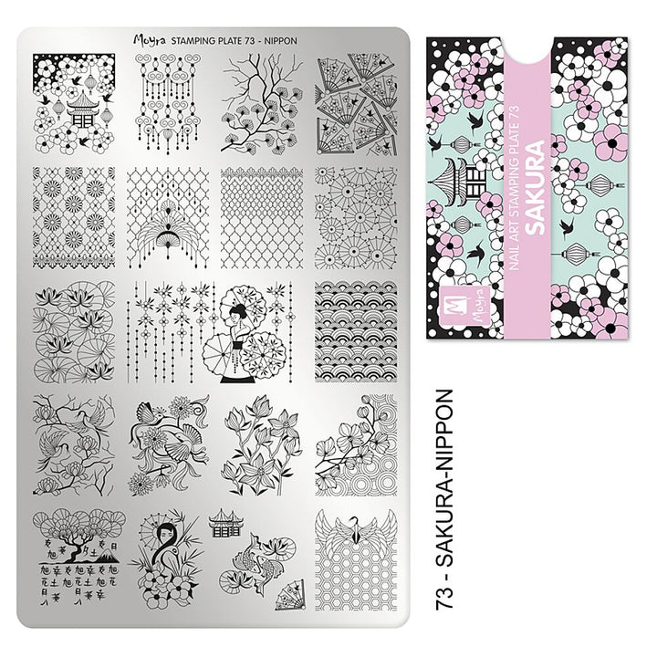 Stamping Plate Sakura Nippon