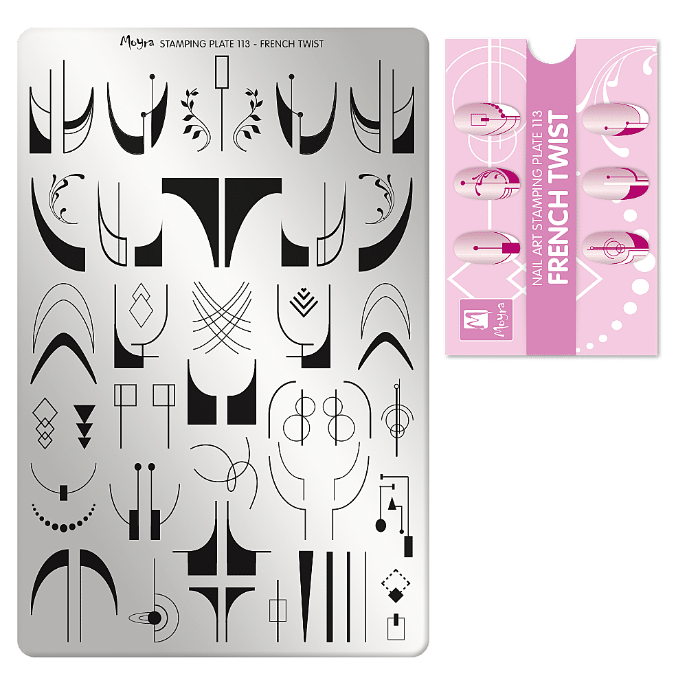 Stamping Plate French Twist