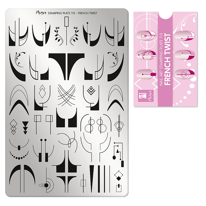 Stamping Plate French Twist