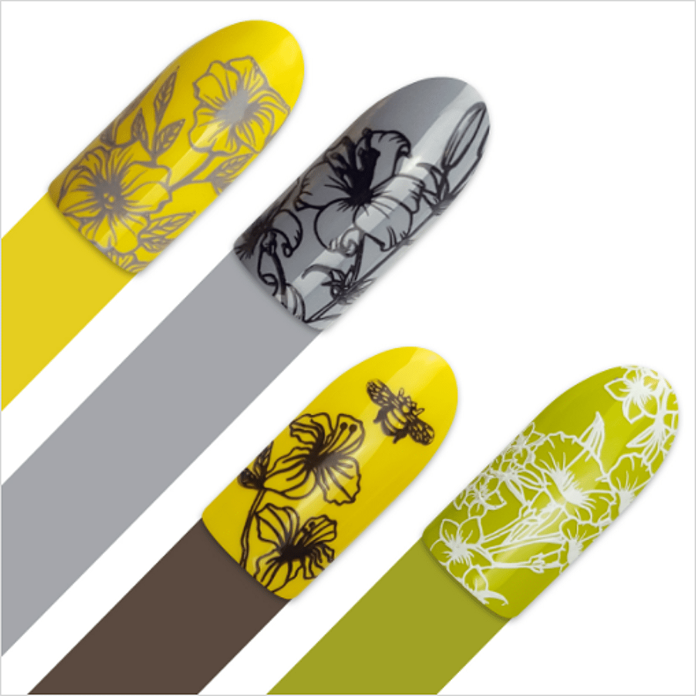 Stamping Plate Botanical