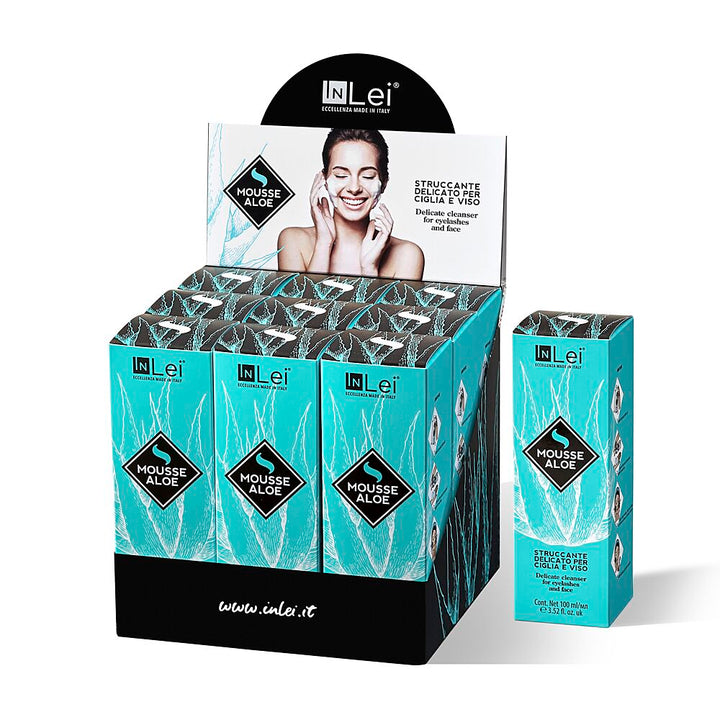 Mousse Aloé Delicate Cleanser DISPLAY 9Pcs