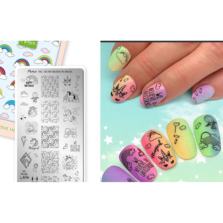 Mini Stamping Plate We Believe In Magic