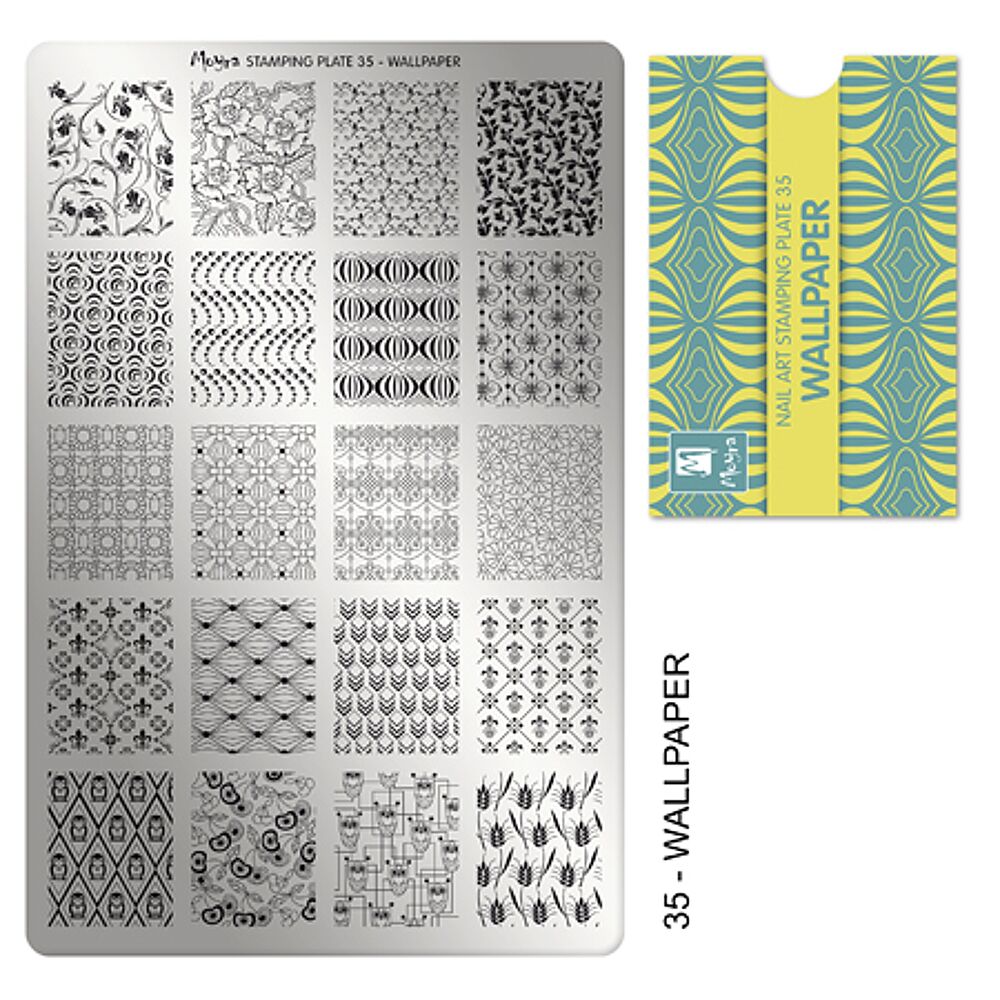 Stamping Plate Wallpaper