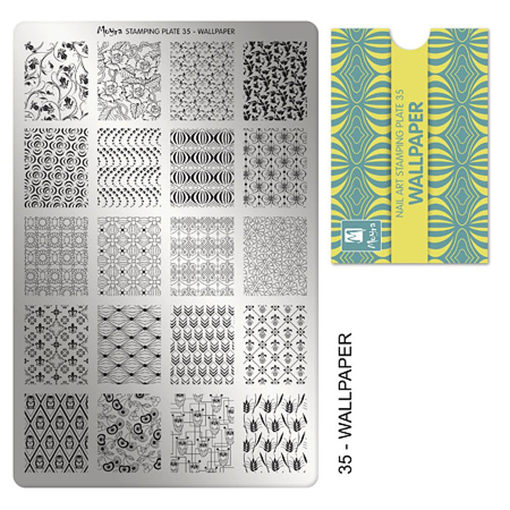 Stamping Plate Wallpaper