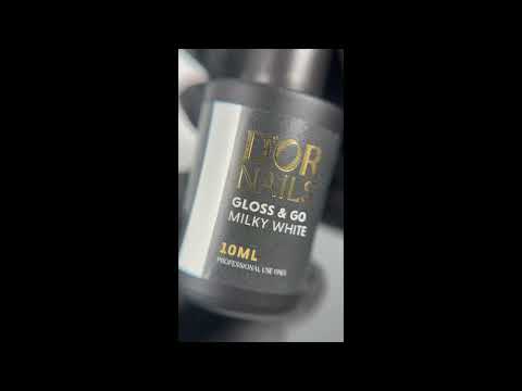 Gloss & Go Milky White 10ml