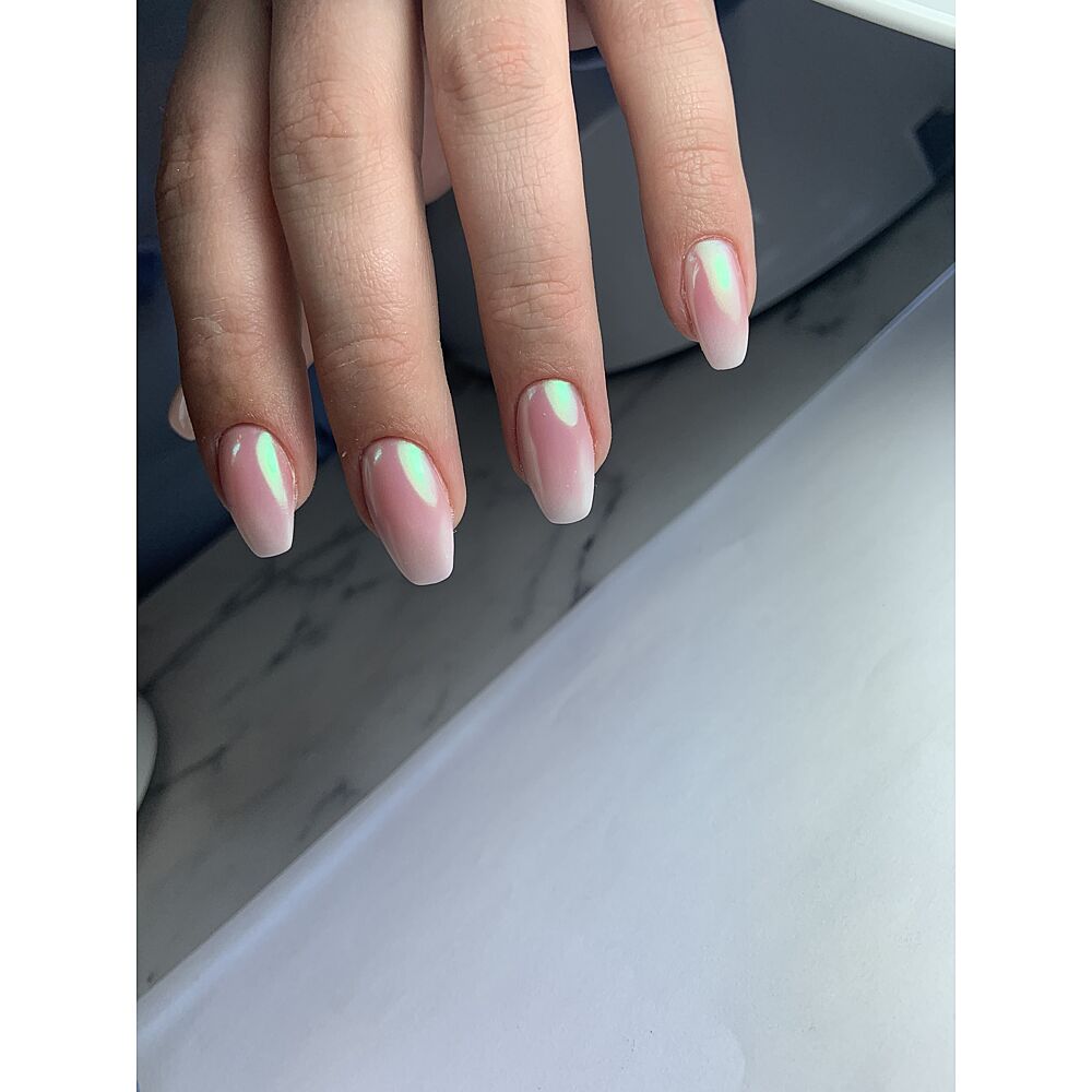 Shell Effect Powder Green