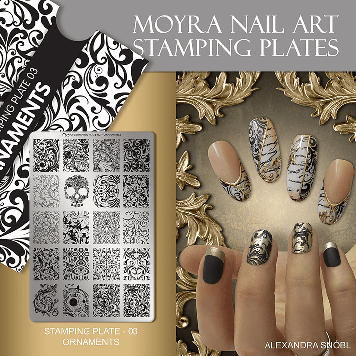Stamping Plate Ornaments 1