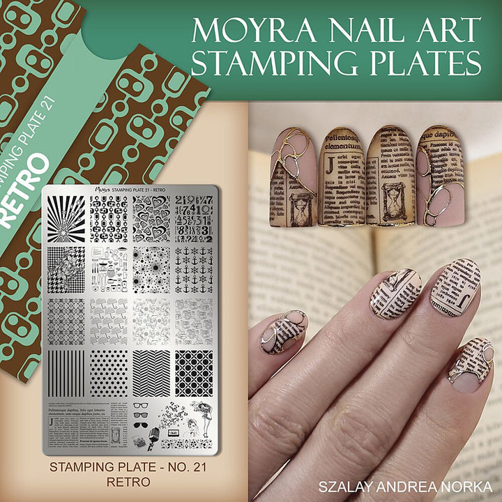 Stamping Plate Retro