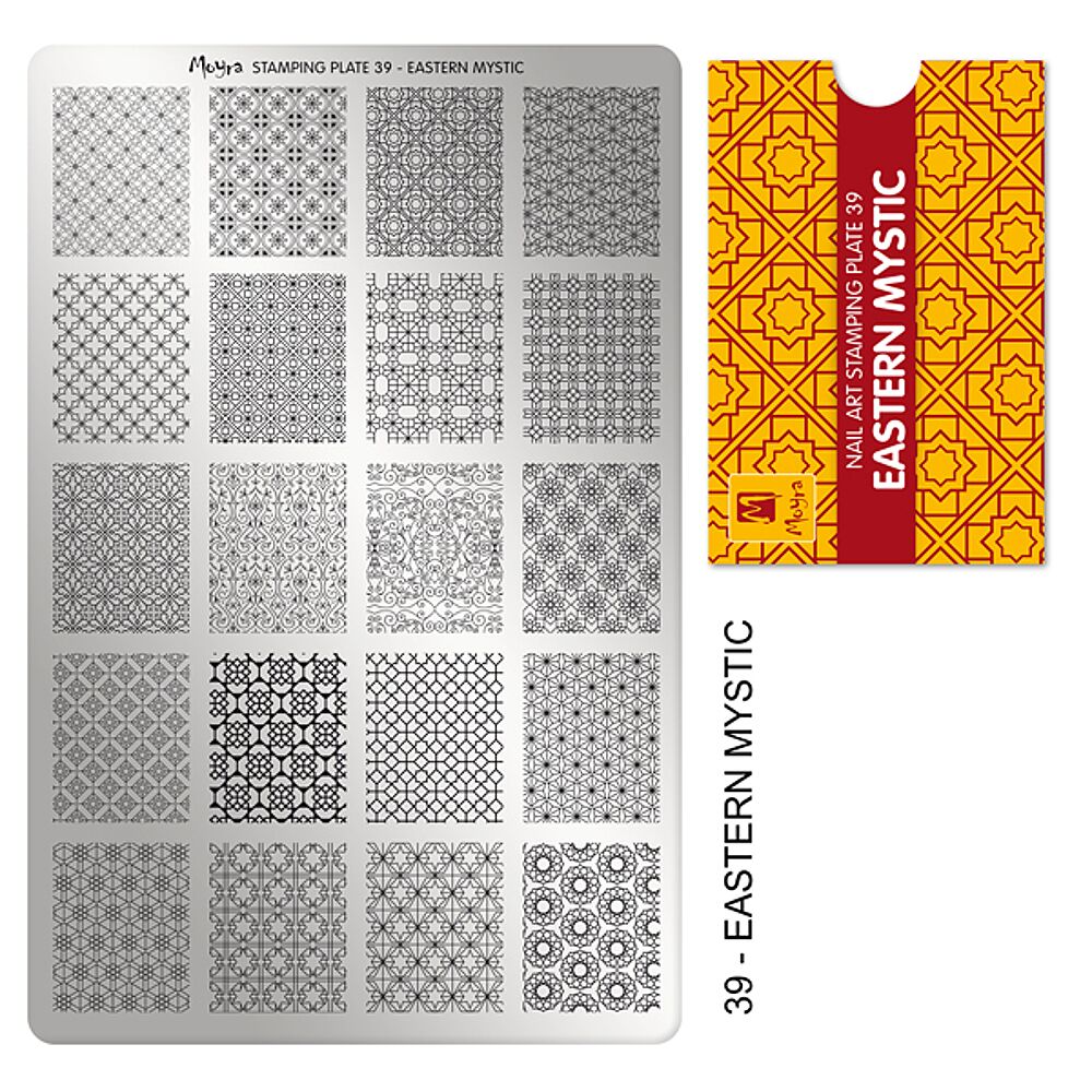 Stamping Plate Eastern Mystic