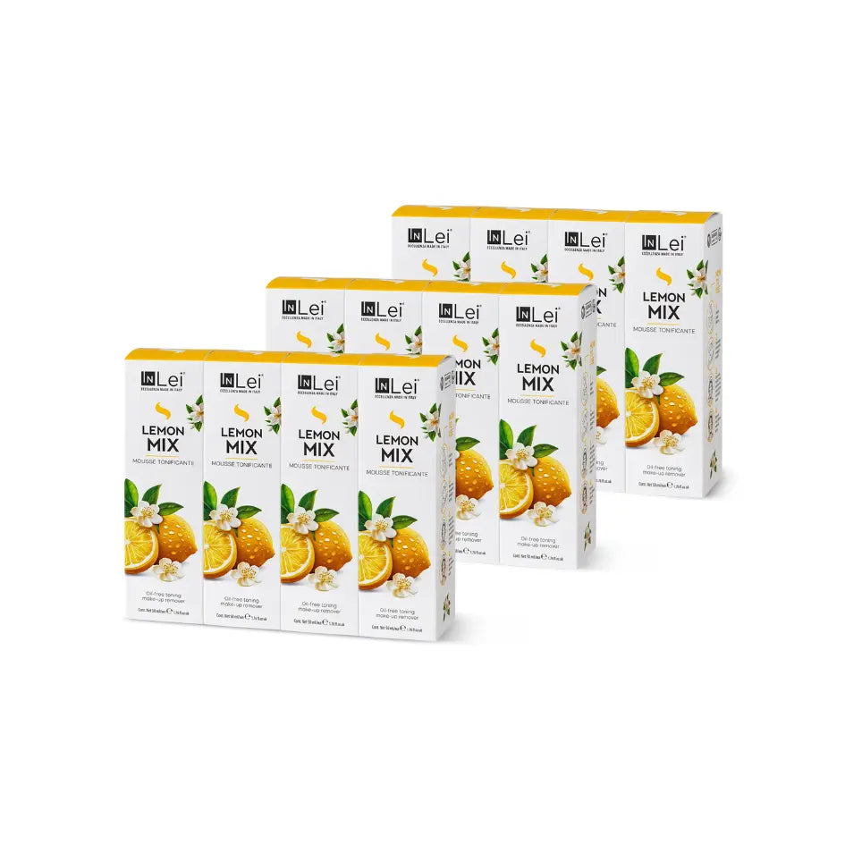 Lemon Mix Mousse - Tonifiërende Remover DISPLAY (12x50ml)