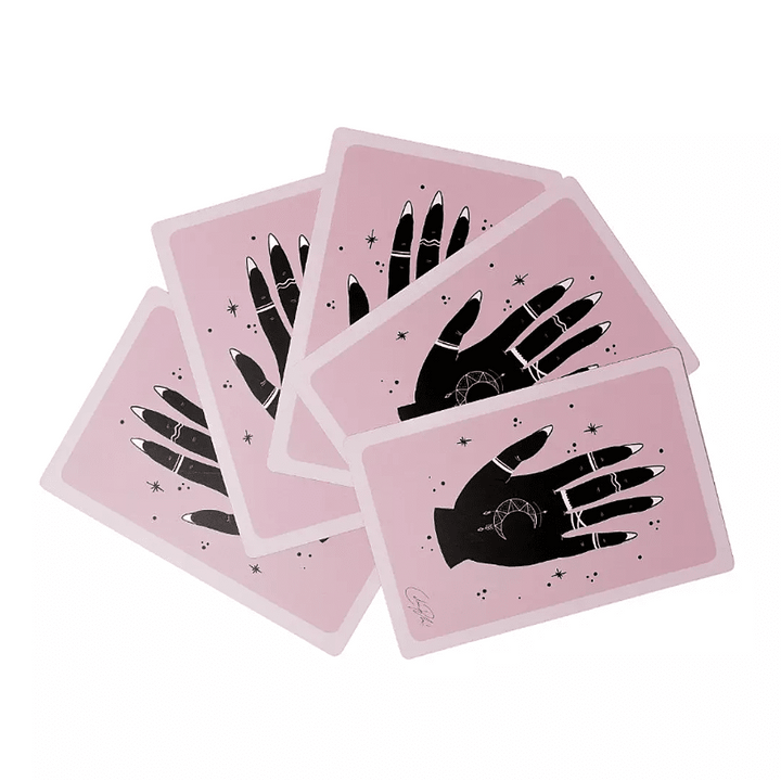 Crystal Application Nail Cards