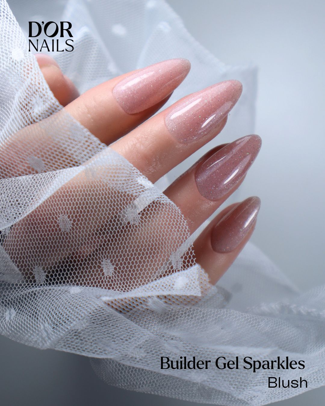 Builder Gel Sparkles BLUSH 15ml