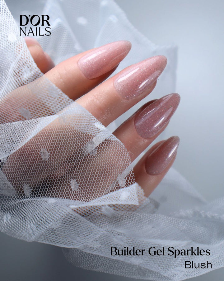 Builder Gel Sparkles BLUSH 15ml