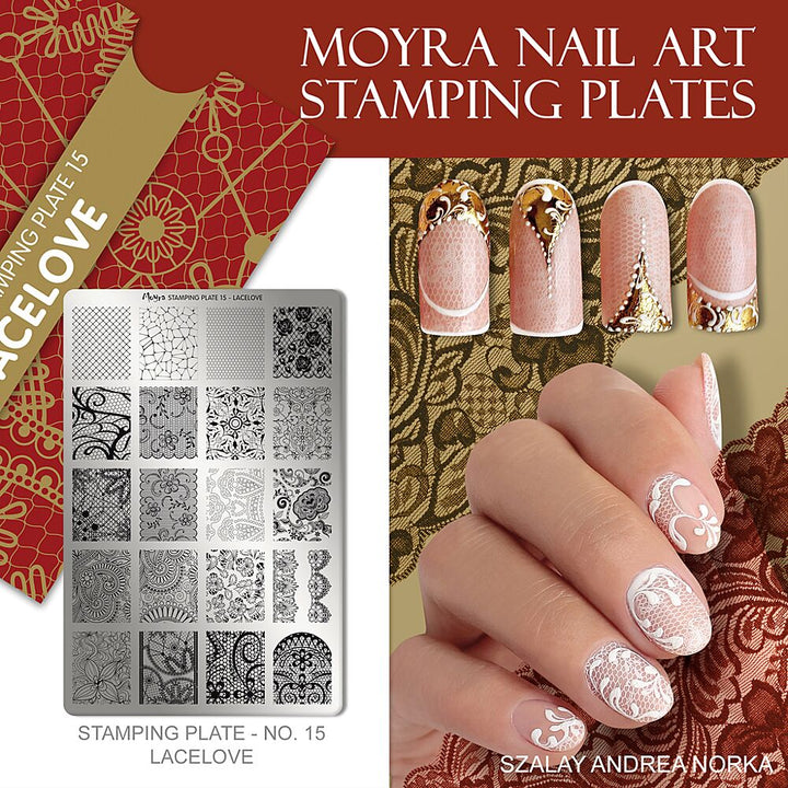 Stamping Plate Lacelove 1