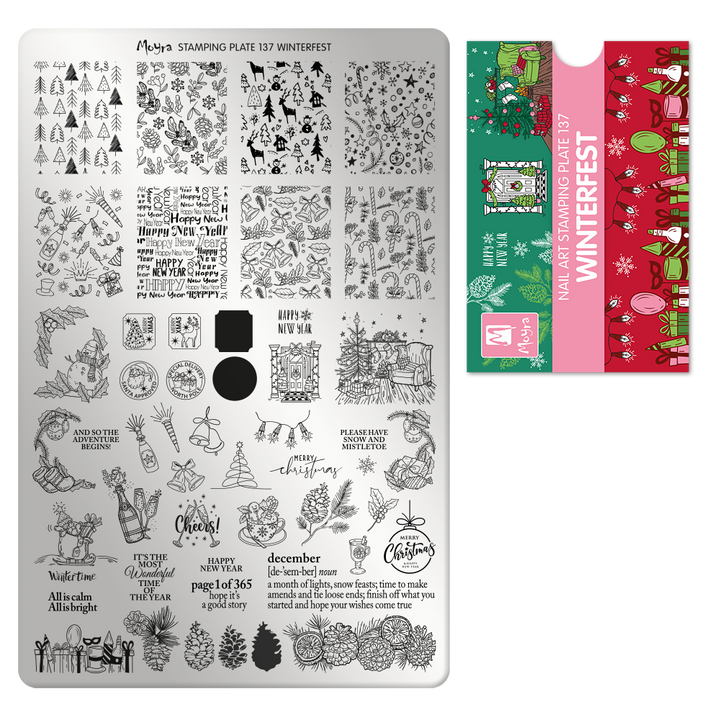 Stamping Plate Winterfest