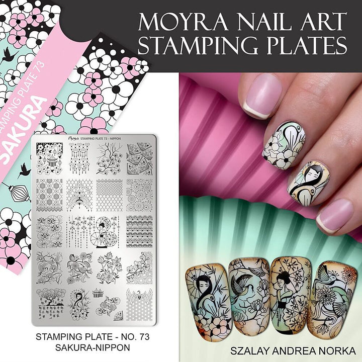 Stamping Plate Sakura Nippon