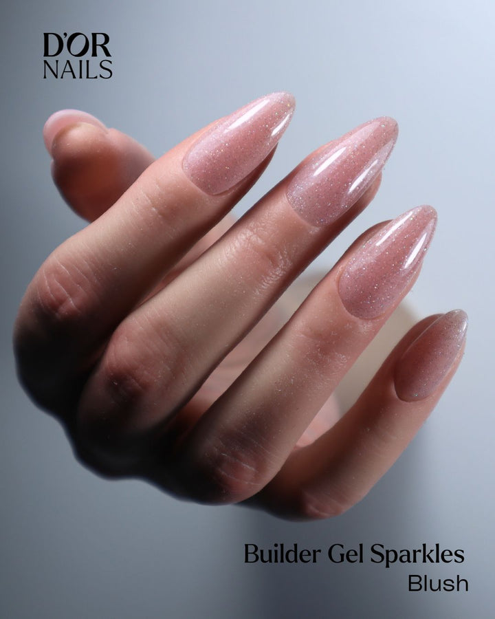 Builder Gel Sparkles BLUSH 15ml