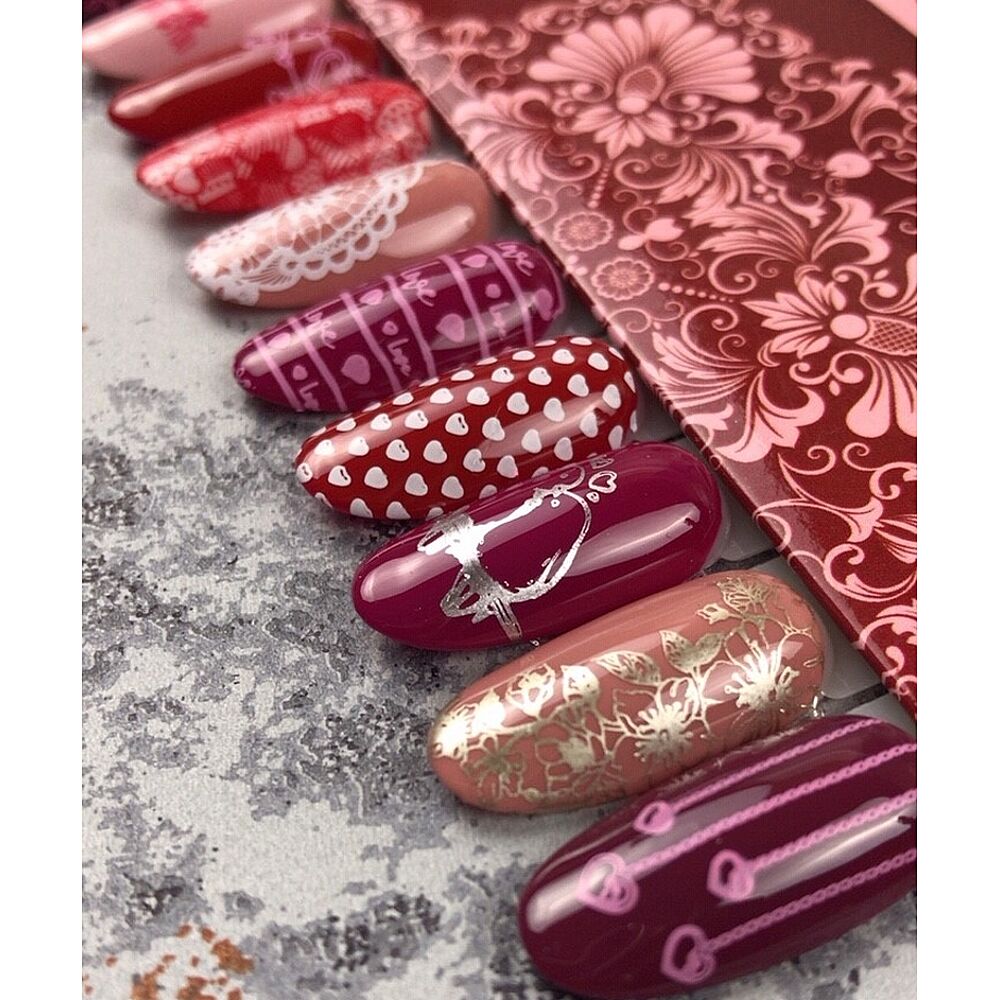 Stamping Plate L'Amour