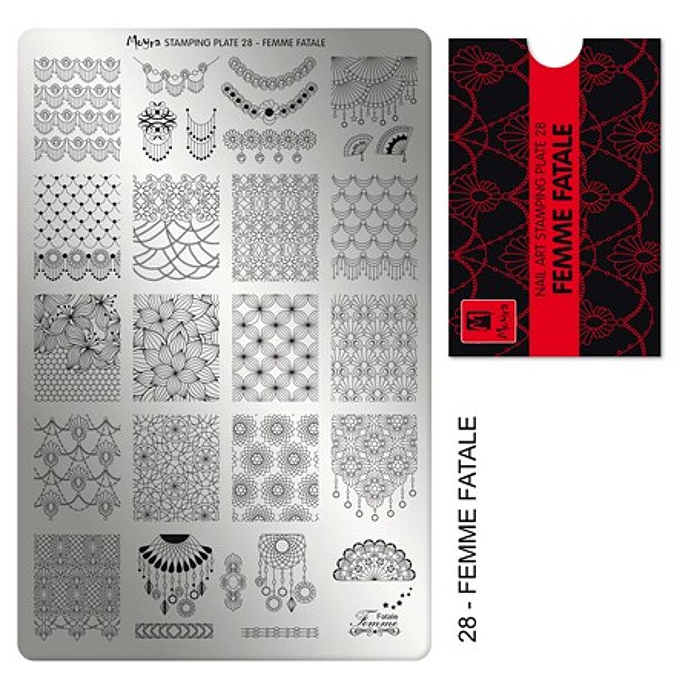 Stamping Plate Femme Fatale