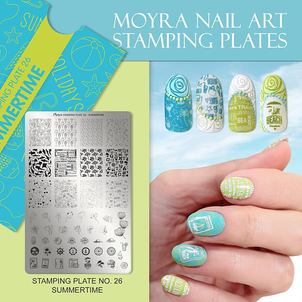 Stamping Plate Summertime