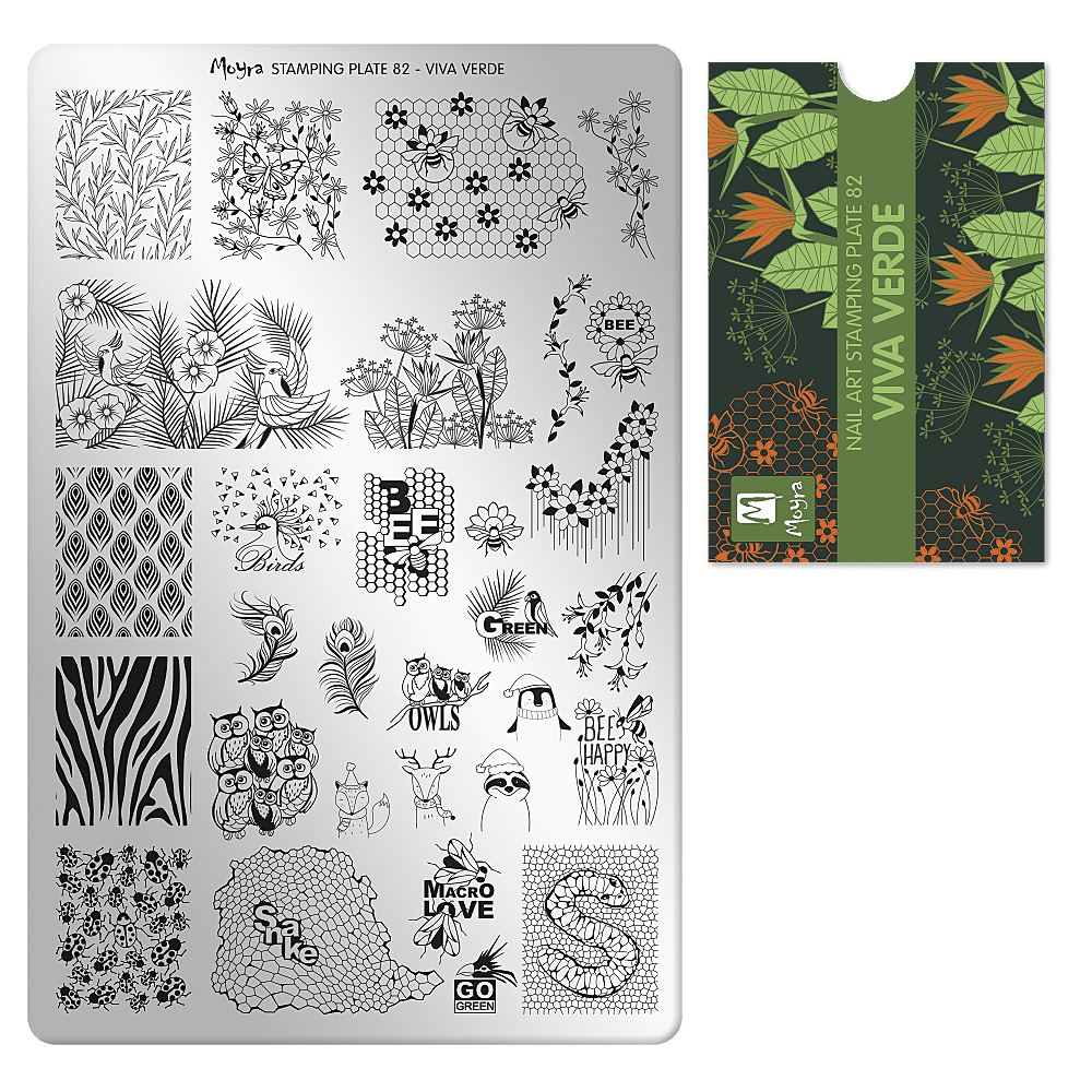 Stamping Plate Viva Verde