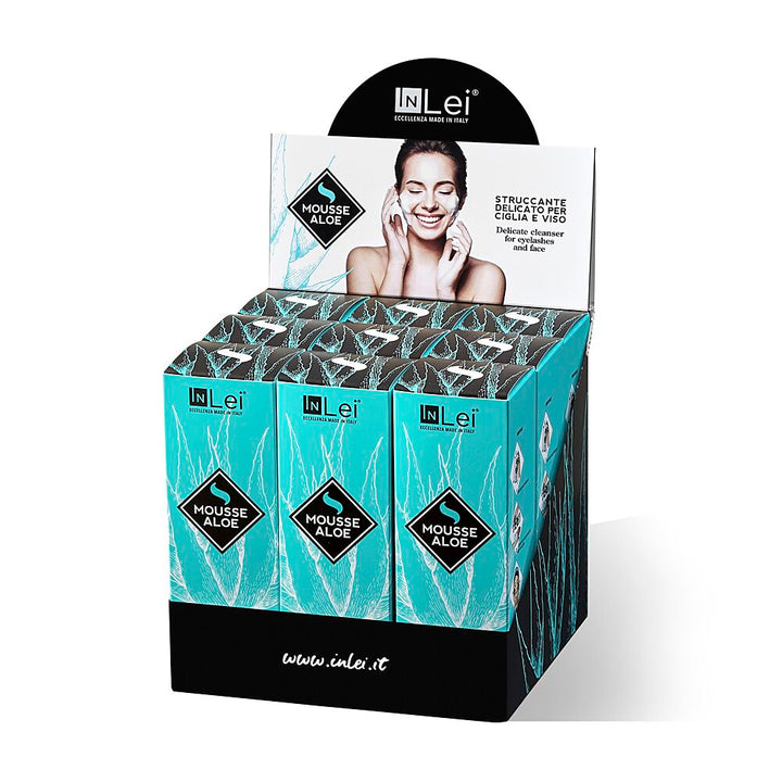 Mousse Aloé Delicate Cleanser DISPLAY 9Pcs