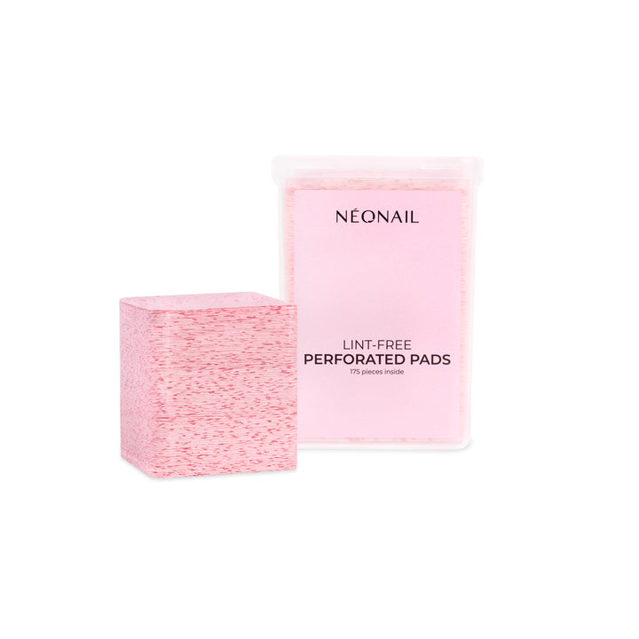 Lint Free Perforated Pads Pink 175pcs (wipes)